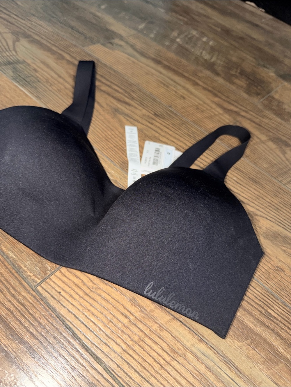 lululemon hold true bra Black Seamless Bra